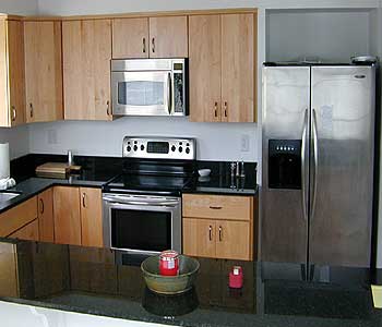 tampa bay condo waterfront townhome kitchen