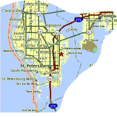 pinellas county maps