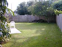 largo-home-pinellas county florida fenced yard