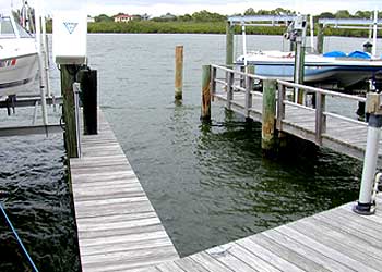 waterfront-condo-boat-slip at dock tampa bay florida intracoastal