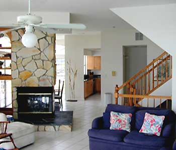 waterfront-condo-living-room townhome tampa bay investment