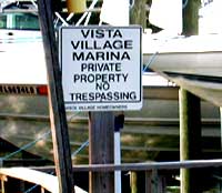 waterfront-condo-marina-sign boat slip tampa bay intracoastal