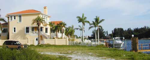 WATERFRONT PROPERTY GULF FRONT LAND WATERFRONT LAND FOR SALE TAMPA BAY FLORIDA CLEARWATER ST PETE PALM HARBOR REDINGTON BEACH